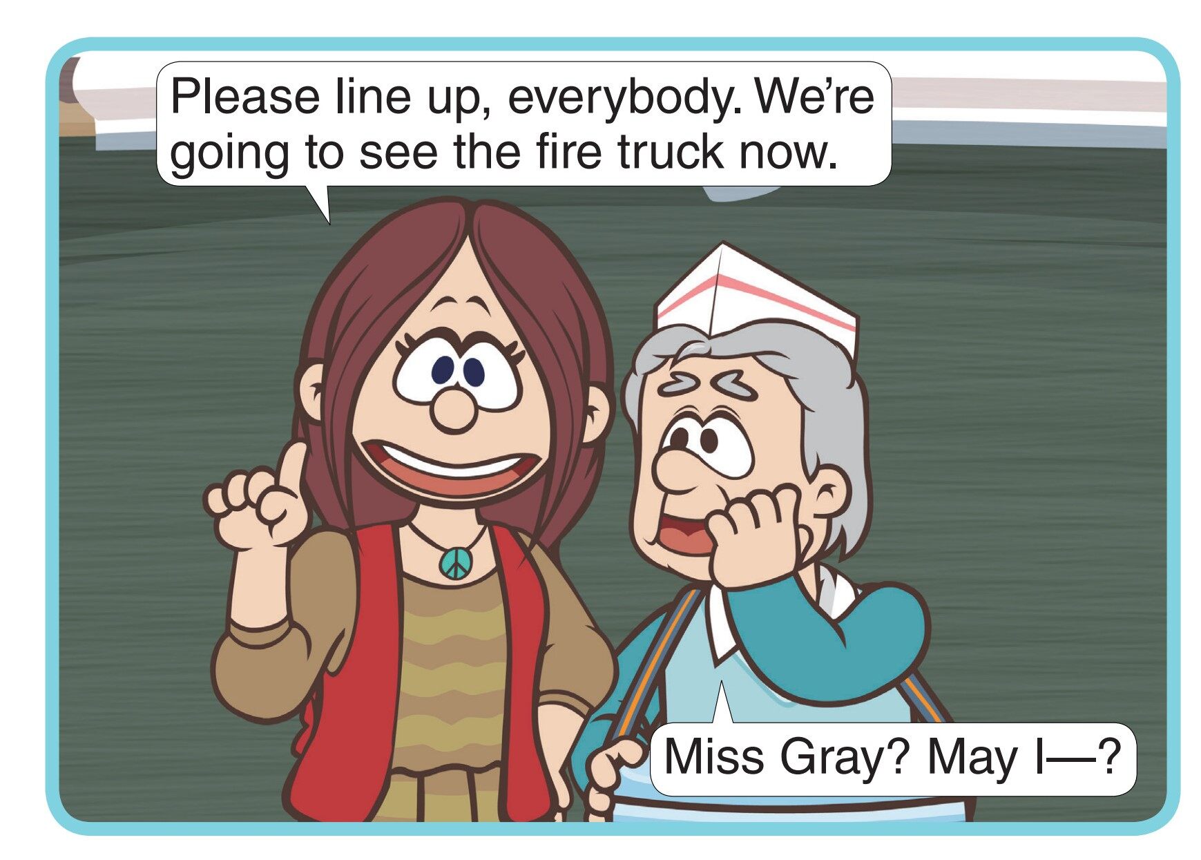 Rescue!绘本故事第2页