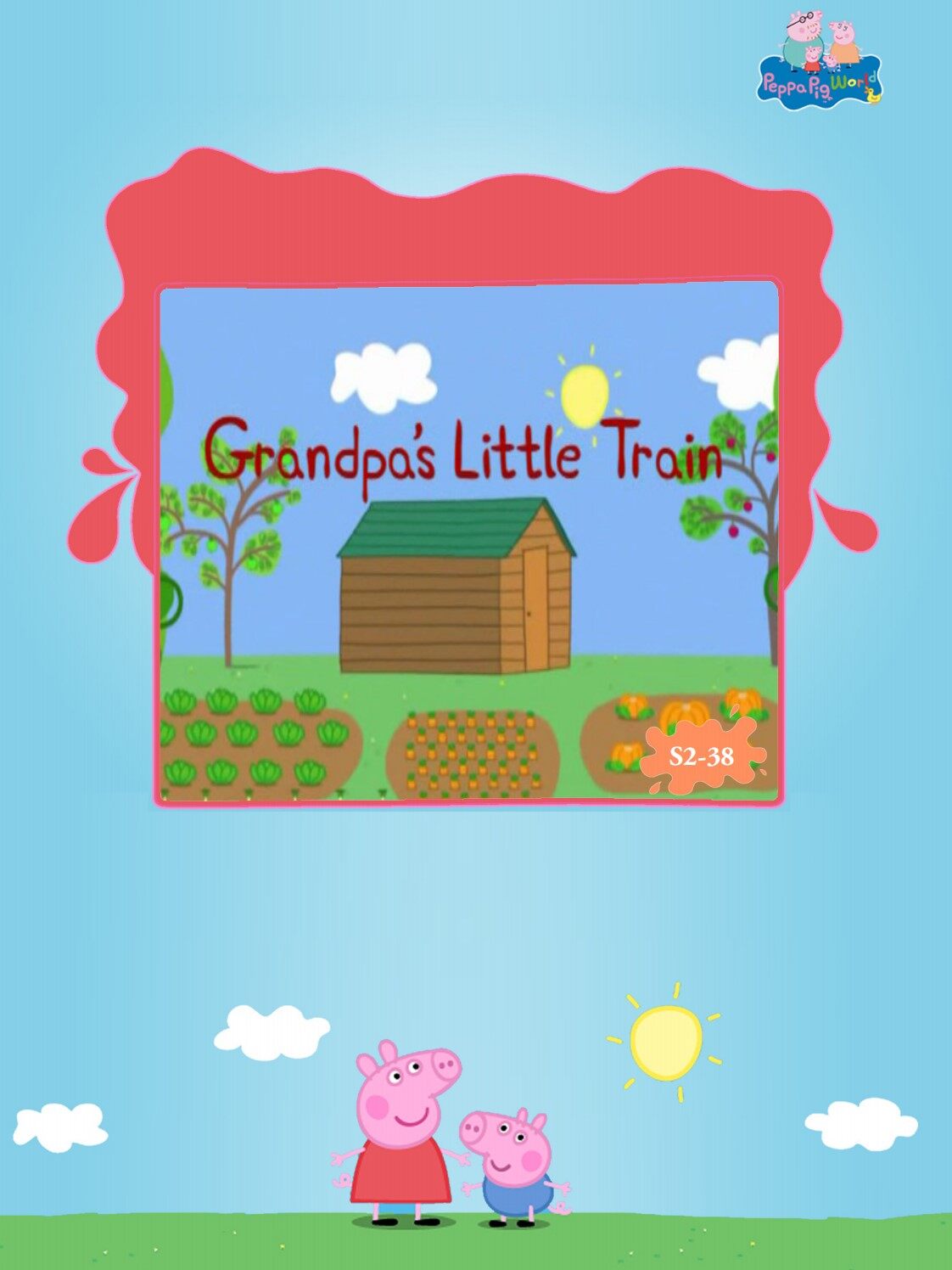 Grandpa's Little Train绘本故事第2页