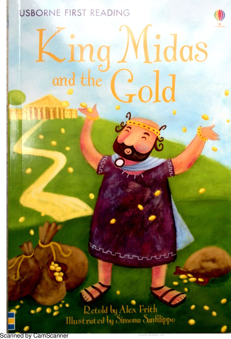 King Midas and the Gold绘本故事第2页