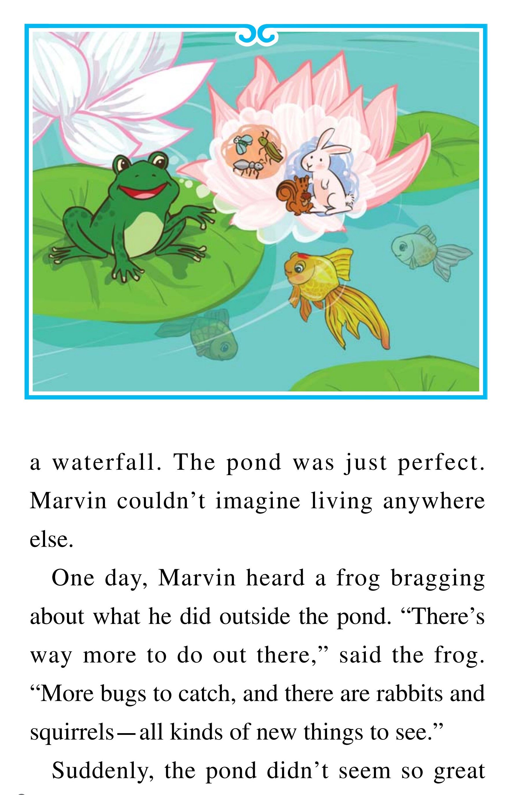 Marvin in the Deep Blue Sea绘本故事第4页