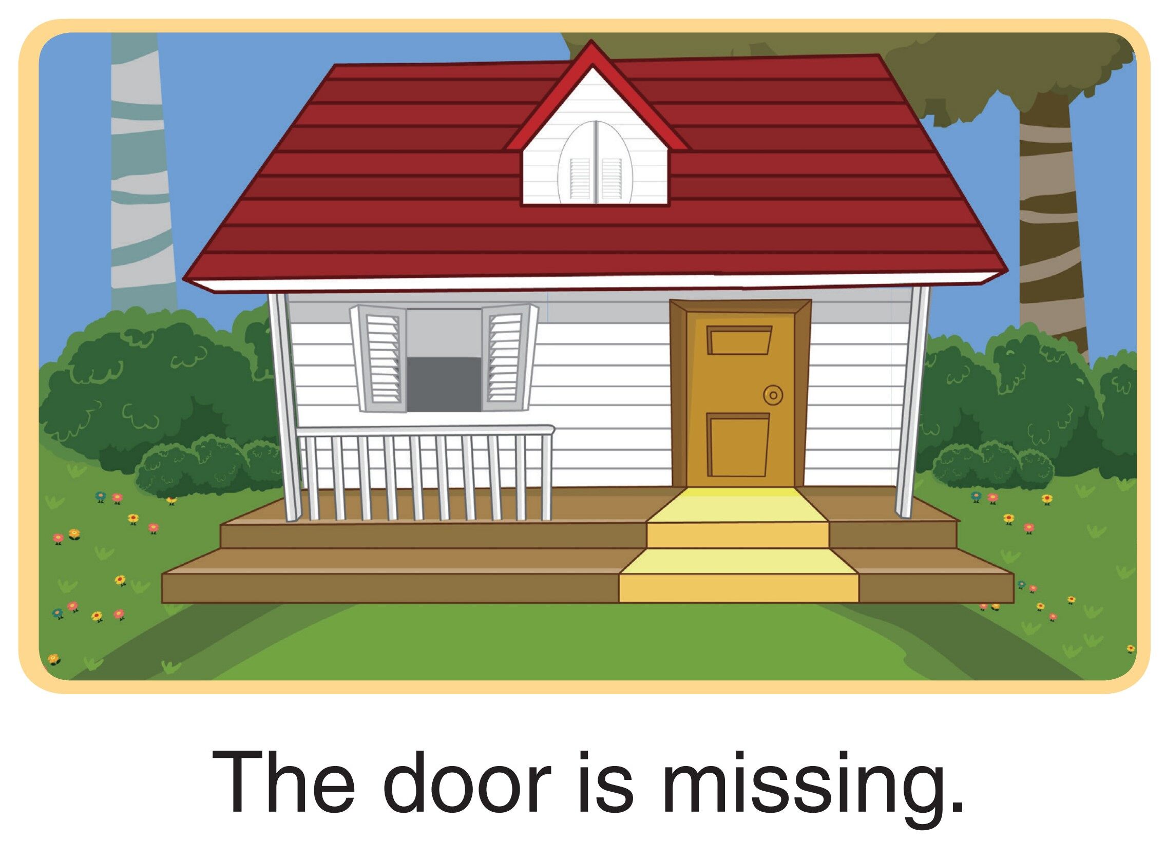 What Is Missing?绘本故事第5页