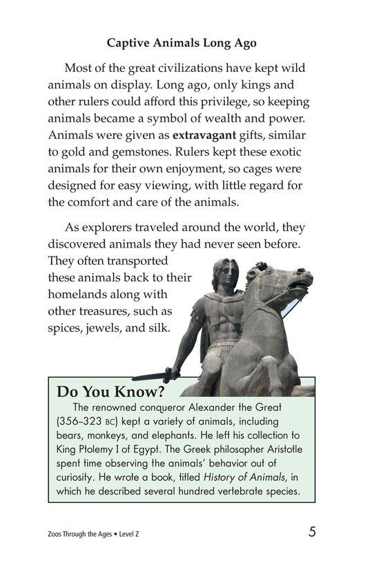 Zoos Through the Ages绘本故事第4页