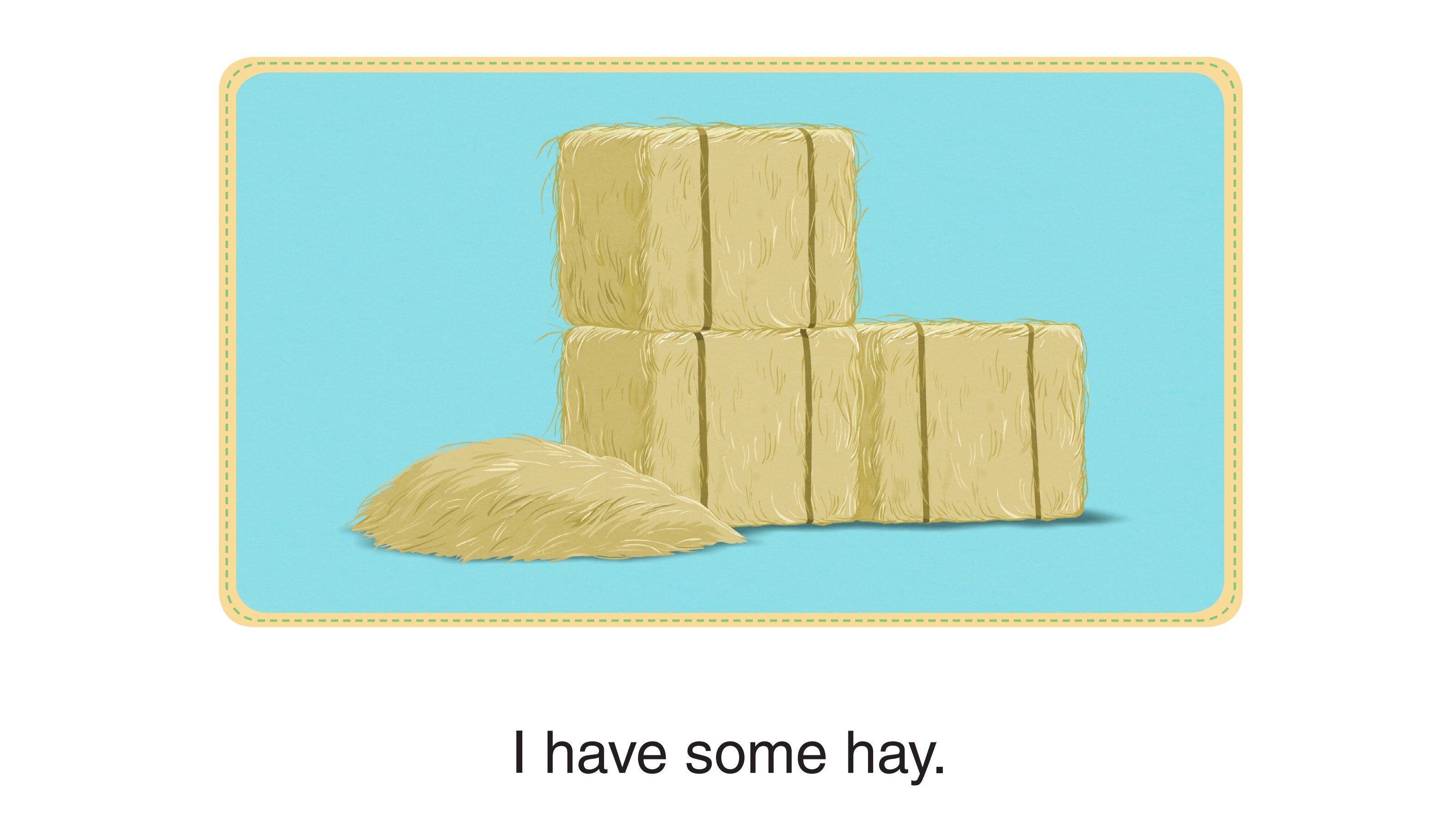 Who Am I  - I Have Some Hay绘本故事第2页