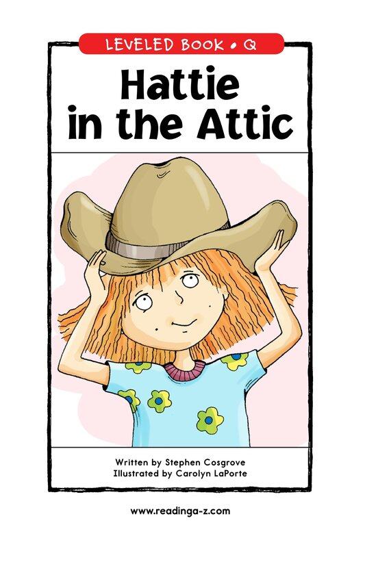 Hattie in the Attic绘本故事第2页