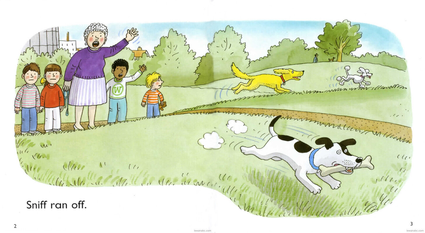 The Lost Puppy绘本故事第4页