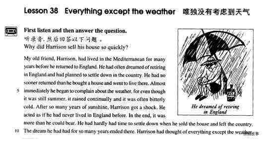 38 Everything except the weather绘本故事第2页