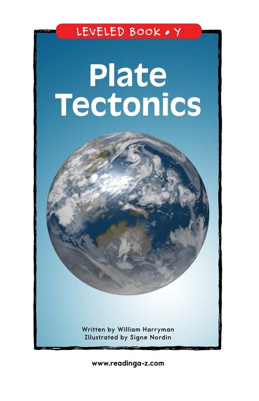 Plate Tectonics绘本故事第2页