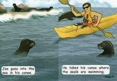 Seal On The Loose绘本故事第4页
