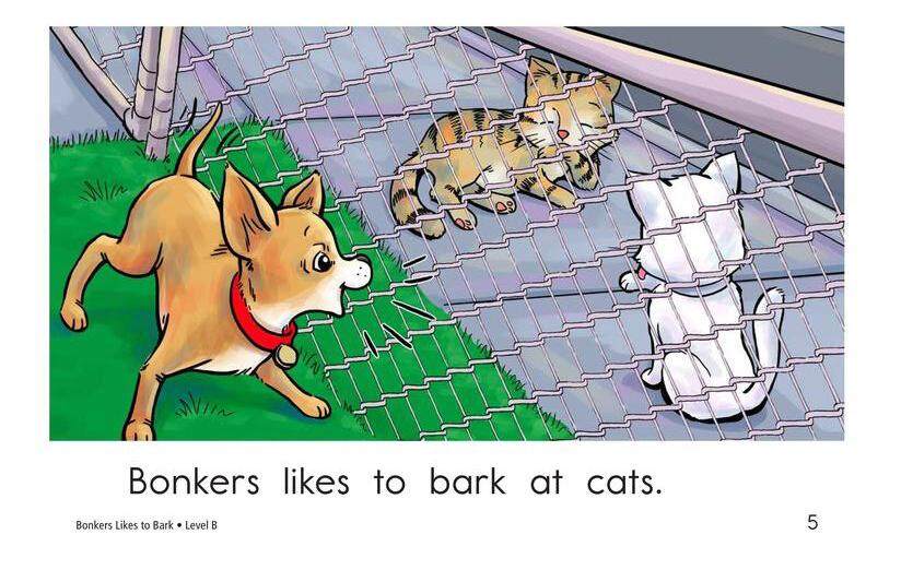 Bonkers Likes to Bark绘本故事第5页