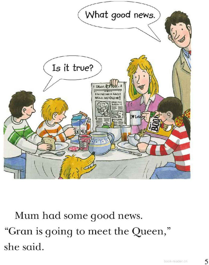 L5 Gran's New Blue Shoes绘本故事第3页