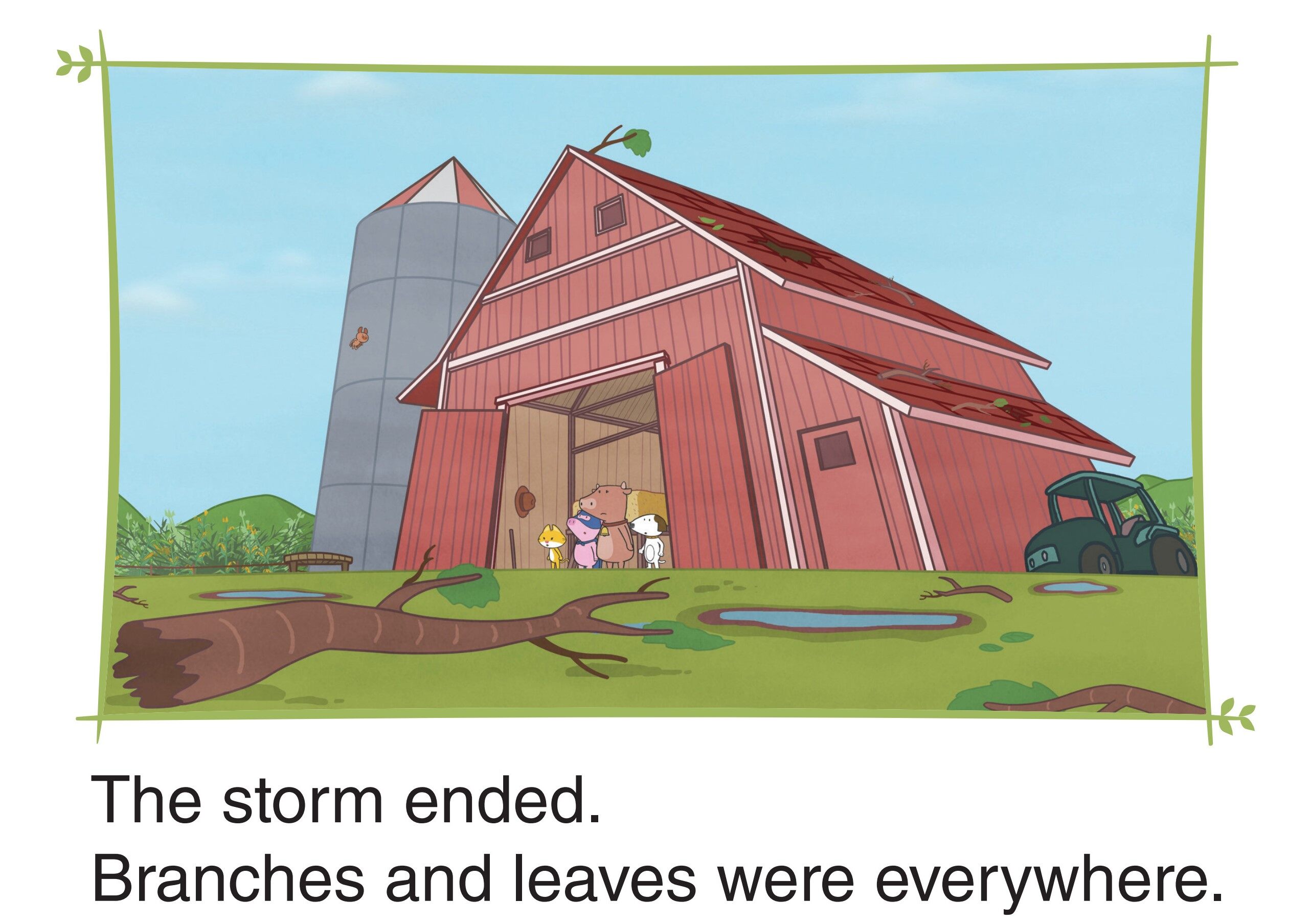 Fixing the Hole绘本故事第2页