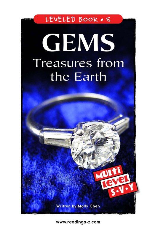 Gems Treasures from the Earth绘本故事第2页