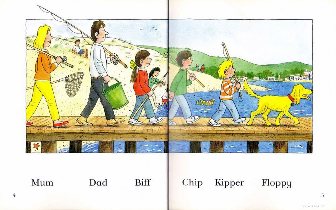 1A Funny Fish绘本故事第3页