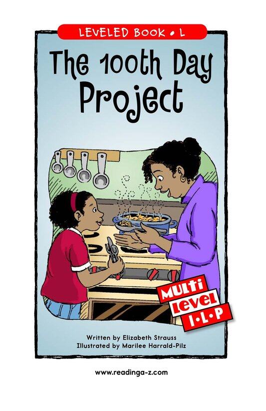 The 100th Day Project绘本故事第2页