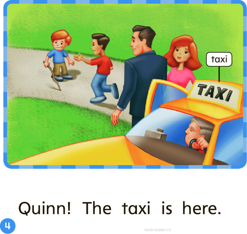 GK ELL U08W1 Run, Quinn!绘本故事第5页