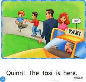 GK ELL U08W1 Run, Quinn!绘本故事第5页