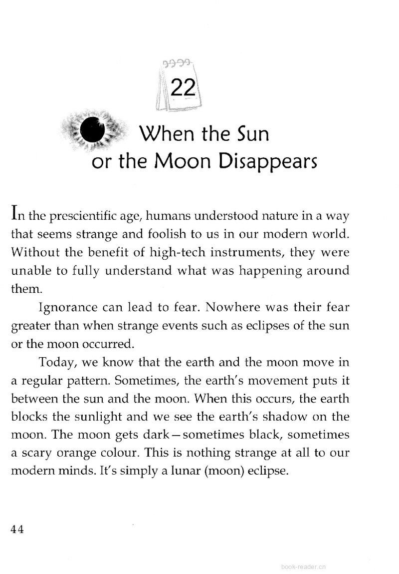 When the Sun or the Moon Disappears绘本故事第2页