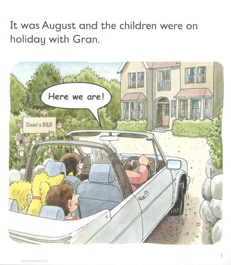 L5 The Haunted House绘本故事第3页