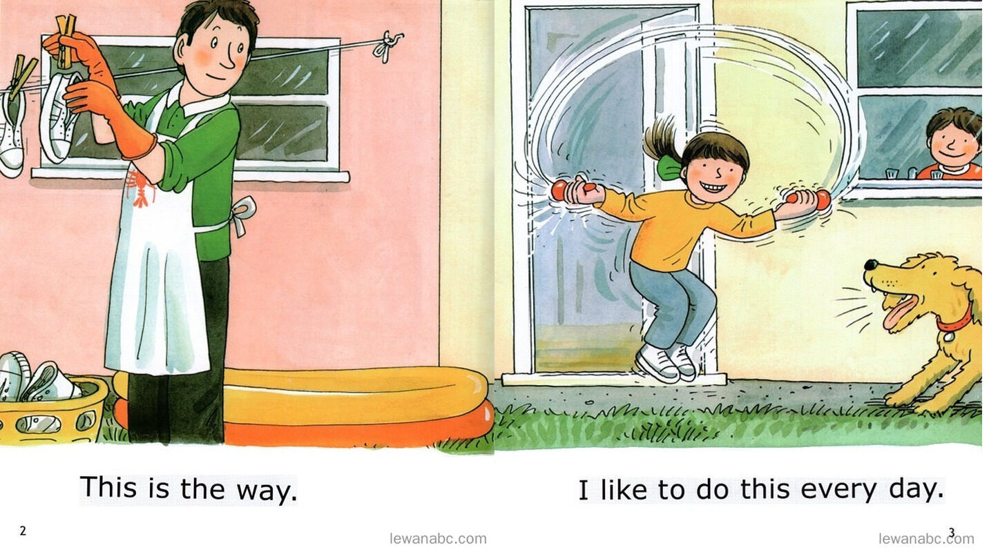 See Me Skip绘本故事第4页