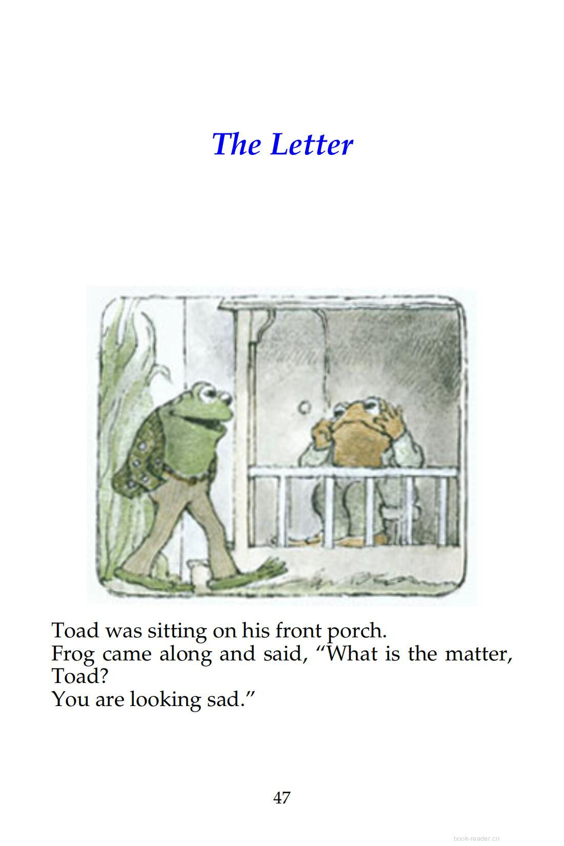 1-05 The Letter绘本故事第3页