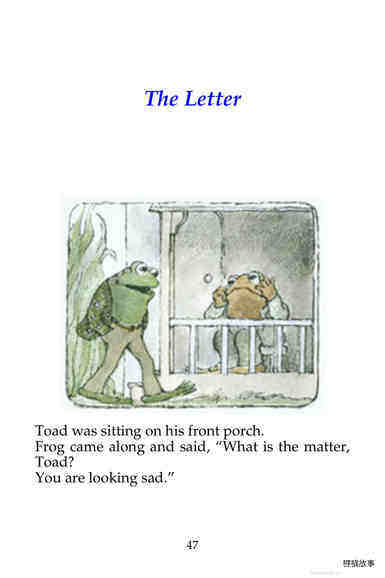 1-05 The Letter绘本故事第3页