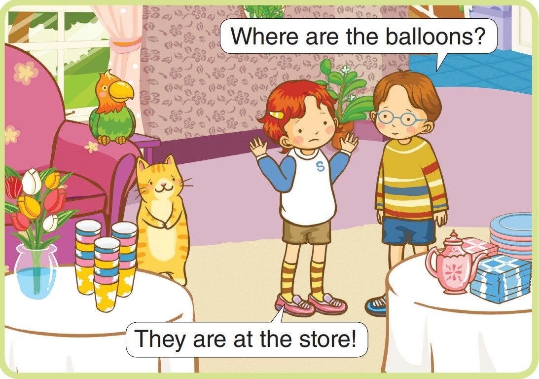 What Time Is It?绘本故事第5页