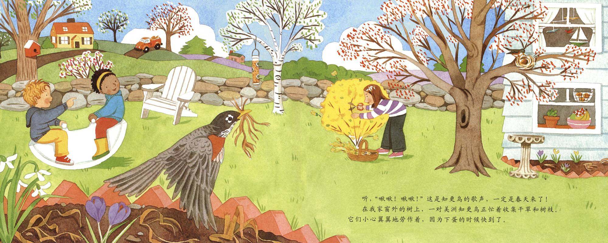 自然科学启蒙（第三辑）——一窝鸟蛋绘本故事第2页