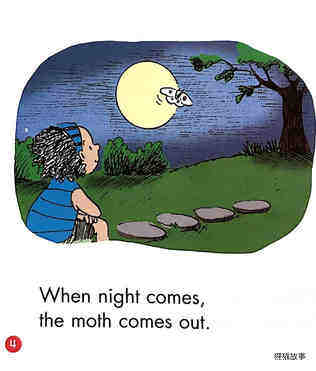 When night comes绘本故事第4页