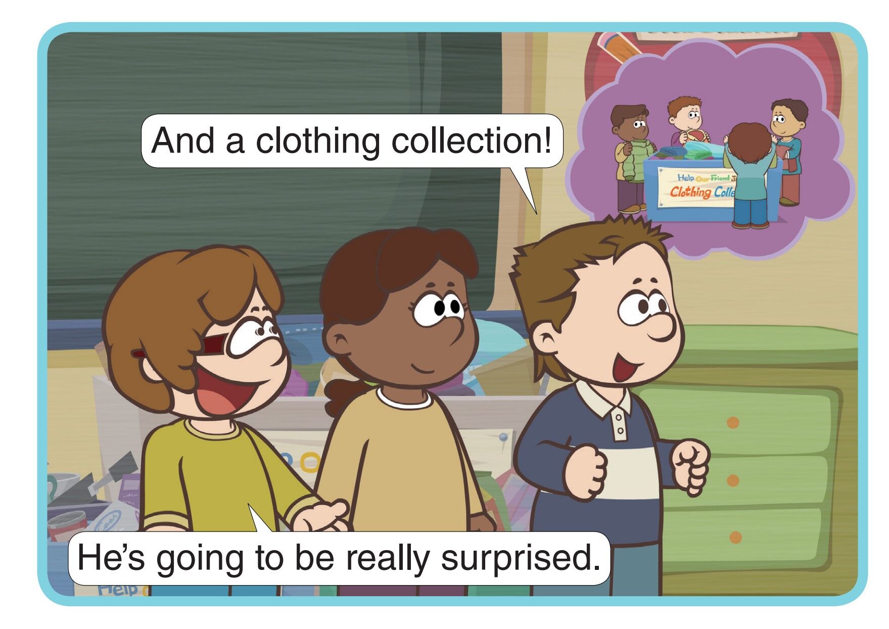 The Best Room!绘本故事第5页