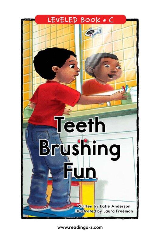 Teeth Brushing Fun绘本故事第2页