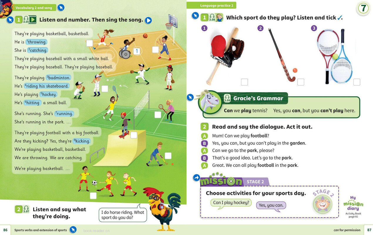 07 Let's play!绘本故事第4页