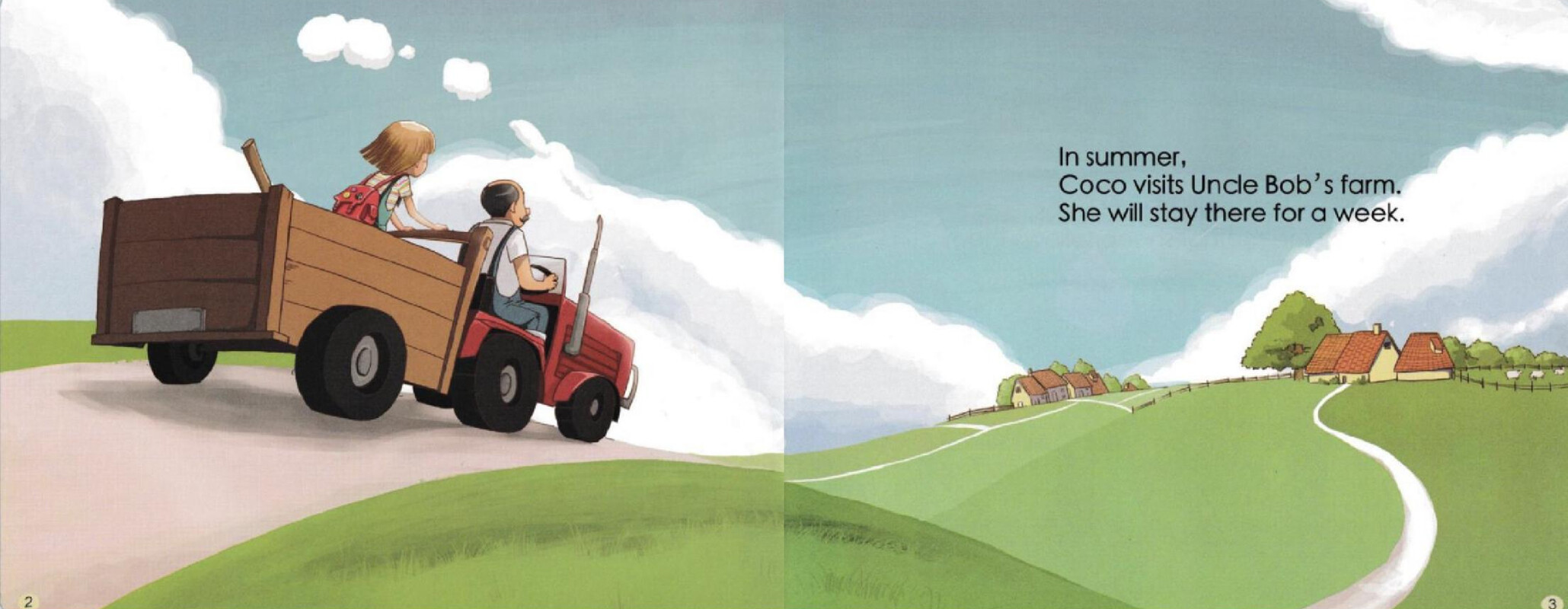 Coco‘s Week on the Farm绘本故事第3页
