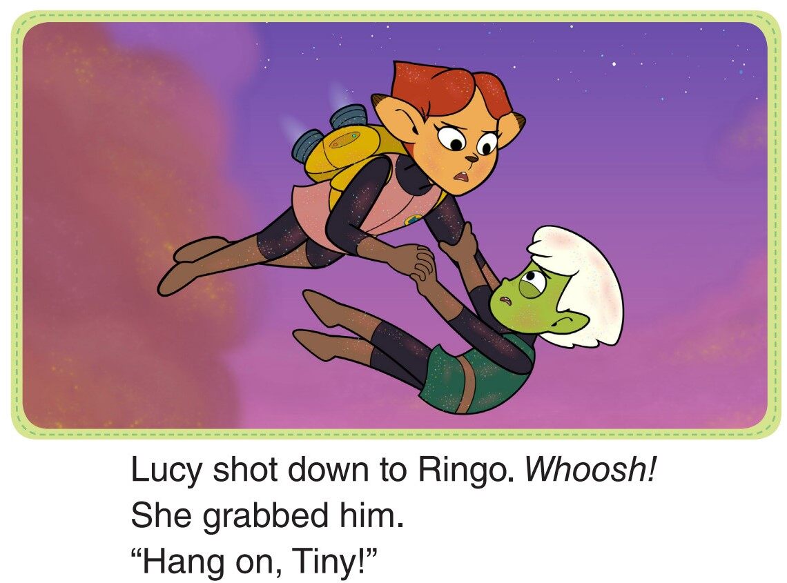 Lucy to the rescue绘本故事第5页