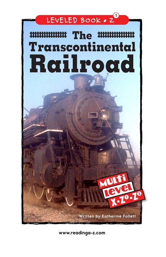 The Transcontinental Railroad绘本故事第2页