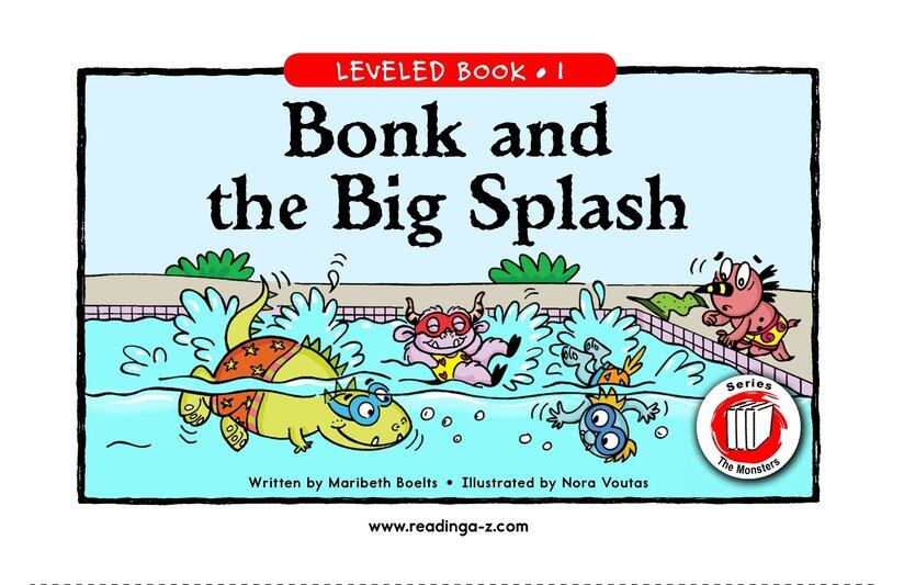 Bonk and the Big Splash绘本故事第2页