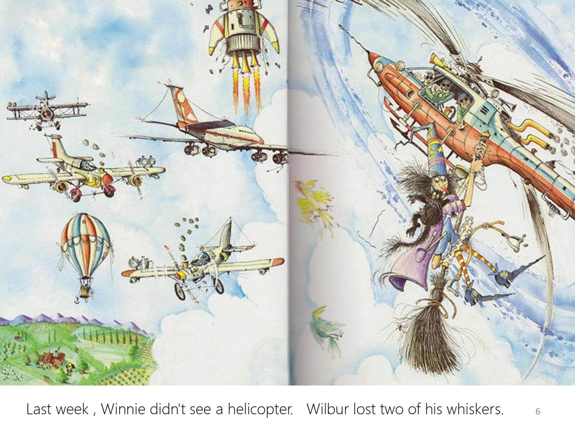 Winnie Flies Again绘本故事第5页