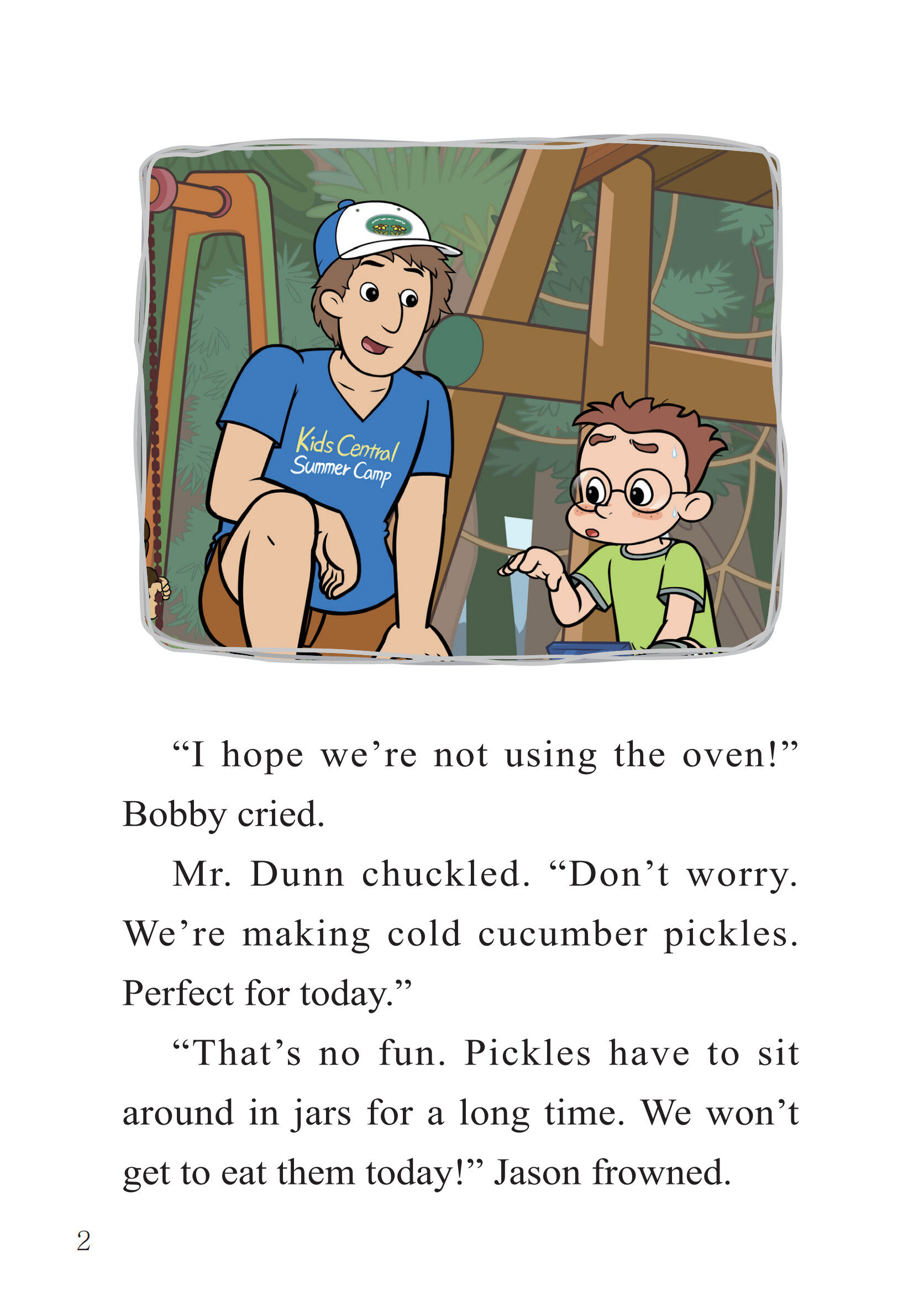 Mr. Dunn’s Instant Pickles绘本故事第4页