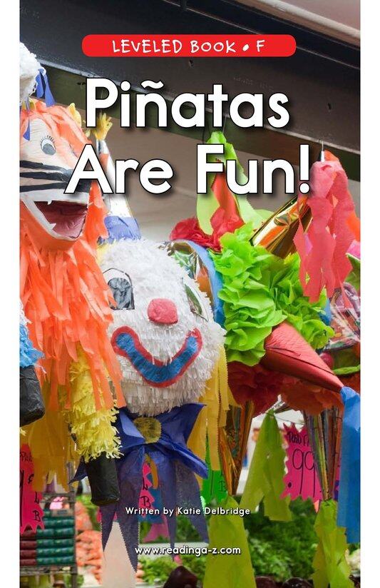 Pinatas Are Fun!绘本故事第2页