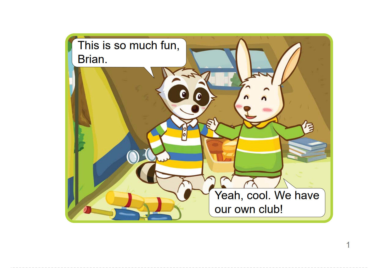 The Secret Password绘本故事第2页