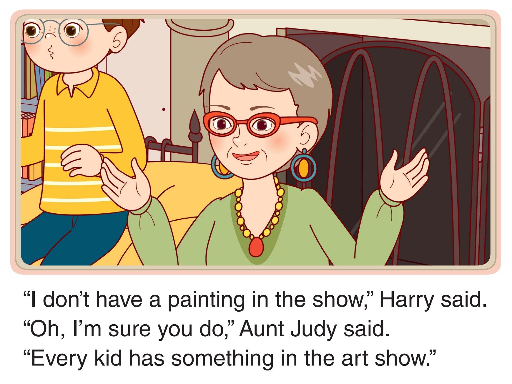 The Art Show绘本故事第5页