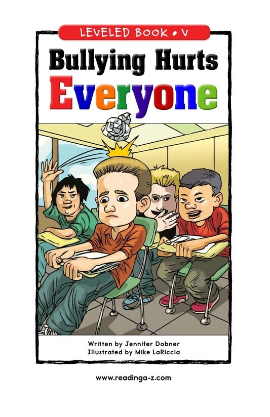 Bullying Hurts Everyone绘本故事第2页