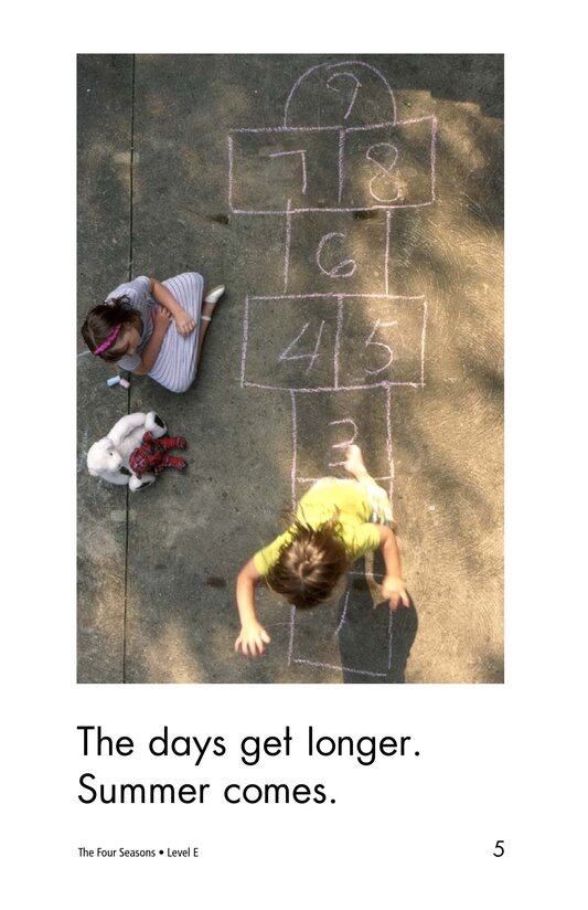 The Four Seasons绘本故事第5页