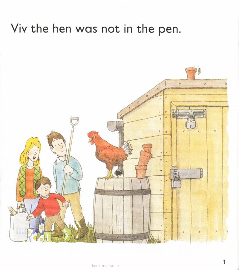 L1 The Red Hen绘本故事第3页