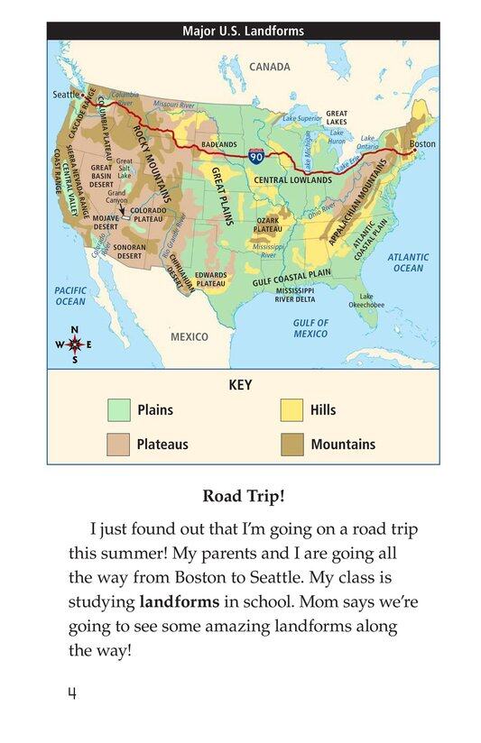 A Landforms Adventure绘本故事第3页