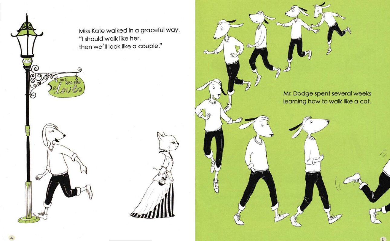 When Mr. Dodge Meets Miss Kate绘本故事第4页