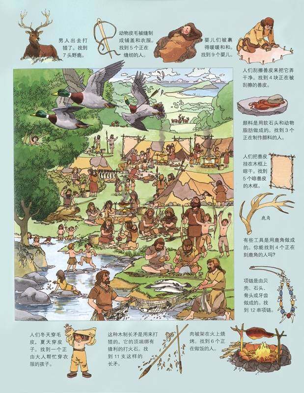 搜索人类文明的遗迹绘本故事第4页