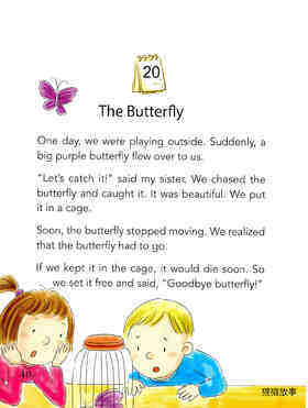 The Butterfly绘本故事第2页