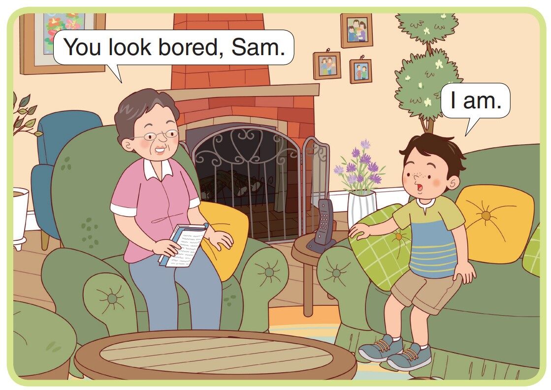 Nothing to Do绘本故事第2页