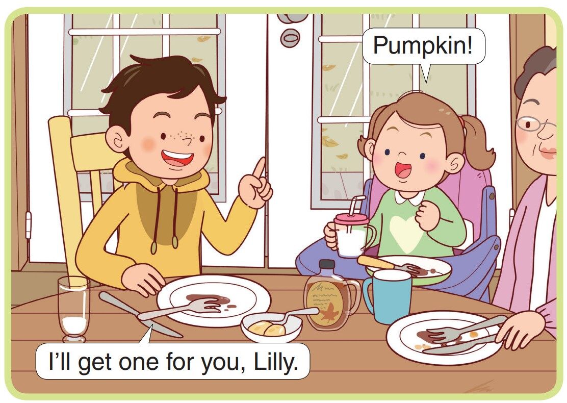 The Pumpkin Patch绘本故事第5页