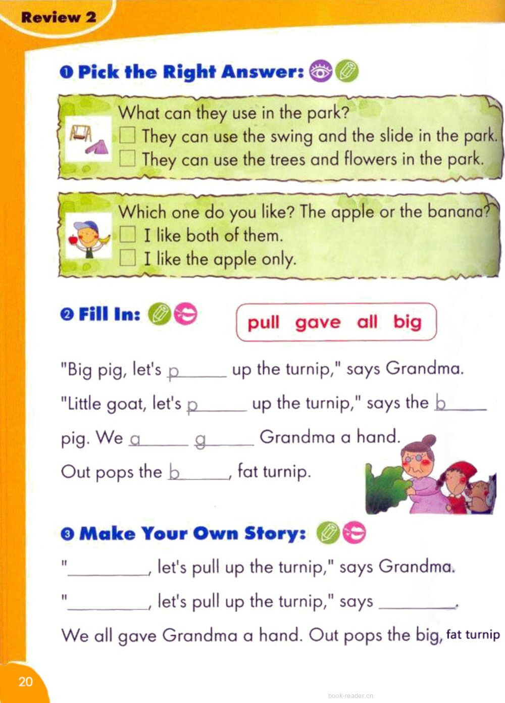 Review 2绘本故事第2页